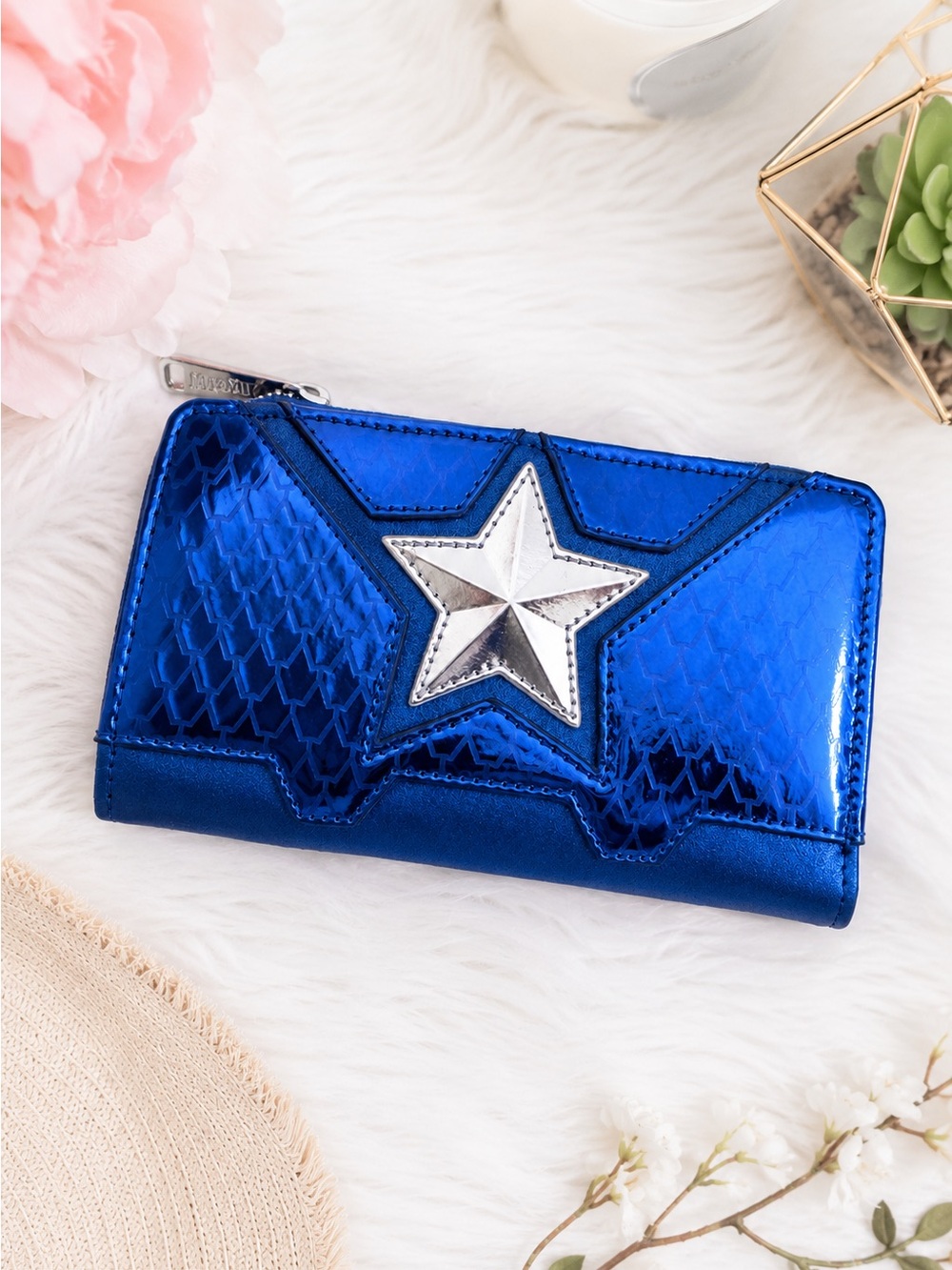 Loungefly Marvel Studios The Infinity Saga Captain America Wallet Wristlet Purse